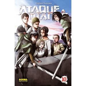Ataque a los Titanes nº 10