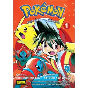 Pokemon nº 13. Rojo fuego y verde hoja nº 01