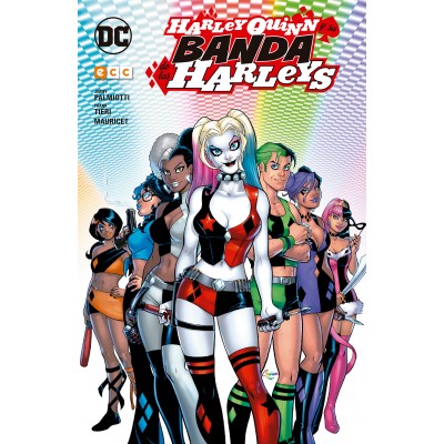 Harley Quinn y su banda de Harleys