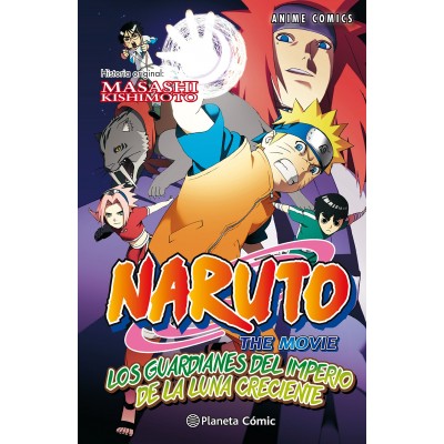 Naruto Anime Comic nº 04: Los guardianes del Imperio de la Luna creciente