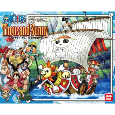 One Piece Grand Ship Collection - Maqueta Plastic Model Kit Thousand Sunny New World Ver