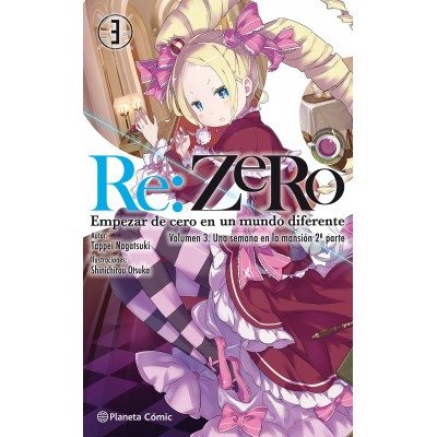 Re:Zero nº 03 (Novela)