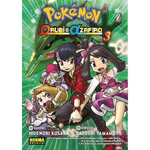 Pokemon Omega Rubí Alfa Zafiro nº 03