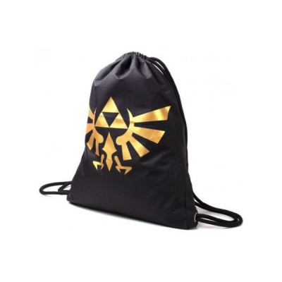 The Legend of Zelda - Gym Bag Hyrule Logo Dorado