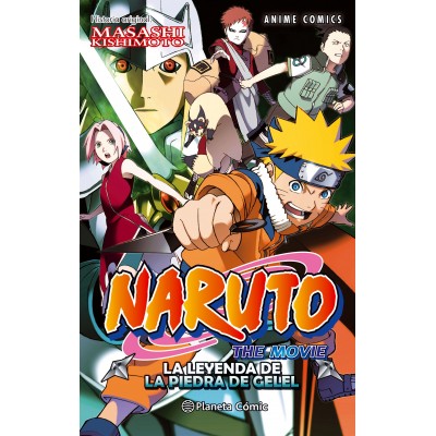 Naruto Anime Comic nº 03: La leyenda de la piedra de Gelel