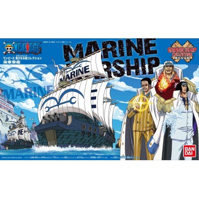 One Piece Grand Ship Collection - Maqueta Plastic Model Kit Marine Ship 15 cm