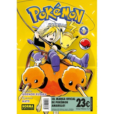 Pokemon Amarillo Pack de Iniciación nº 01 / nº 02