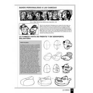Aprende a dibujar humor: La cabeza 2