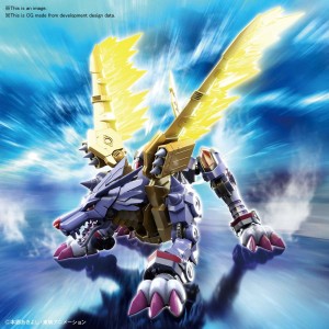 FIGURE RISE DIGIMON METAL GARURUMON AMPL 2