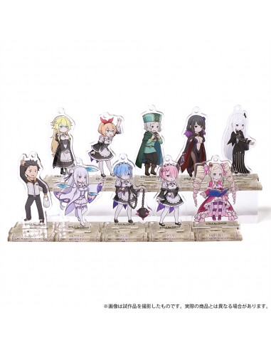 Re:Zero - Acrylic Key Chain with Stand Collection Action Style!