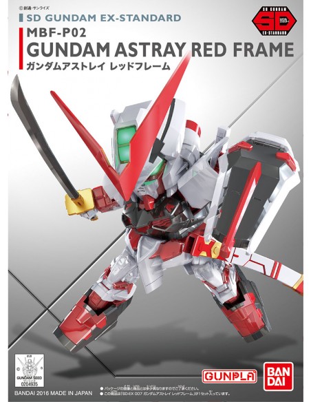 SD GUNDAM EX-STANDARD GUNDAM ASTRAY RED FRAME