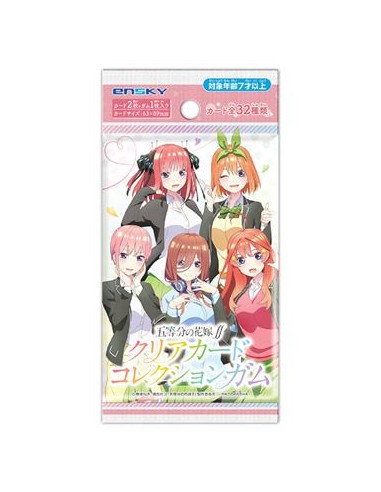 The Quintessential Quintuplets Season 2 Clear Card Collection