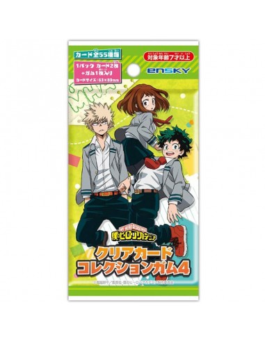 My Hero Academia Clear Card Collection 4
