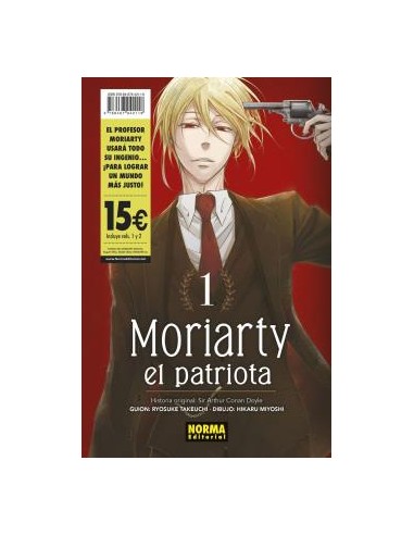 PACK INICIACION MORIARTY EL PATRIOTA 01+02