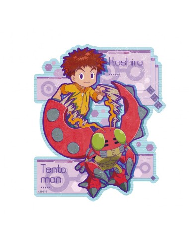 Digimon Adventure: Travel Sticker 3 Izumi Koshiro & Tentomon