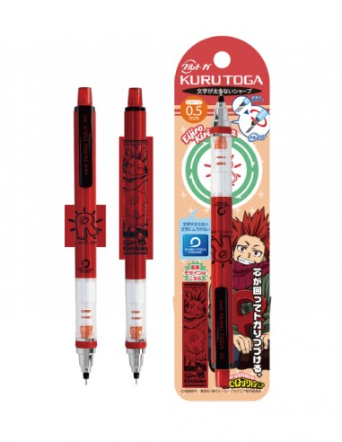 My Hero Academia Kuru Toga Mechanical Pencil 2+ 1 Kirishima Eijiro