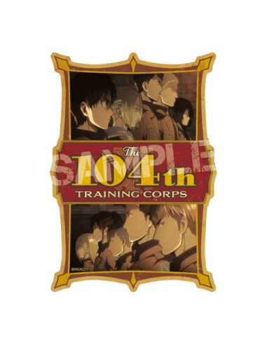 Attack on Titan Travel Sticker 9 The 104th Training Corps