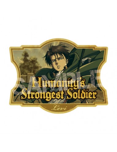 Attack on Titan Travel Sticker 7 Humanity's Strongest Soldier