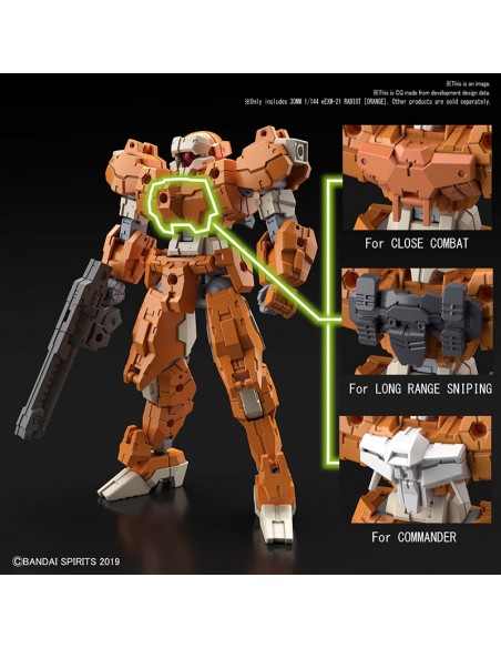 30MM EEXM-21 RABIOT ORANGE 1/144