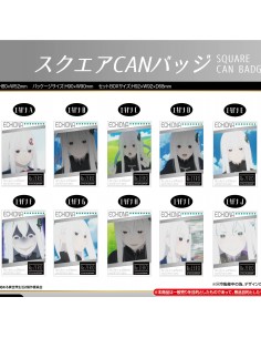 Square Can Badge Re:Zero - Vol. 2 Echidna