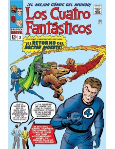 BIBLIOTECA MARVEL. LOS 4 FANTÁSTICOS 02