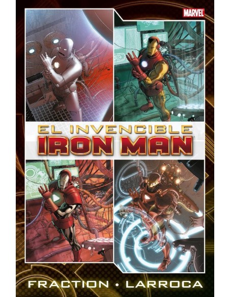 IRON MAN DE FRACTION Y LARROCA 01 (MARVEL OMNIBUS)