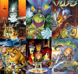 Selección de portadas de videojuegos