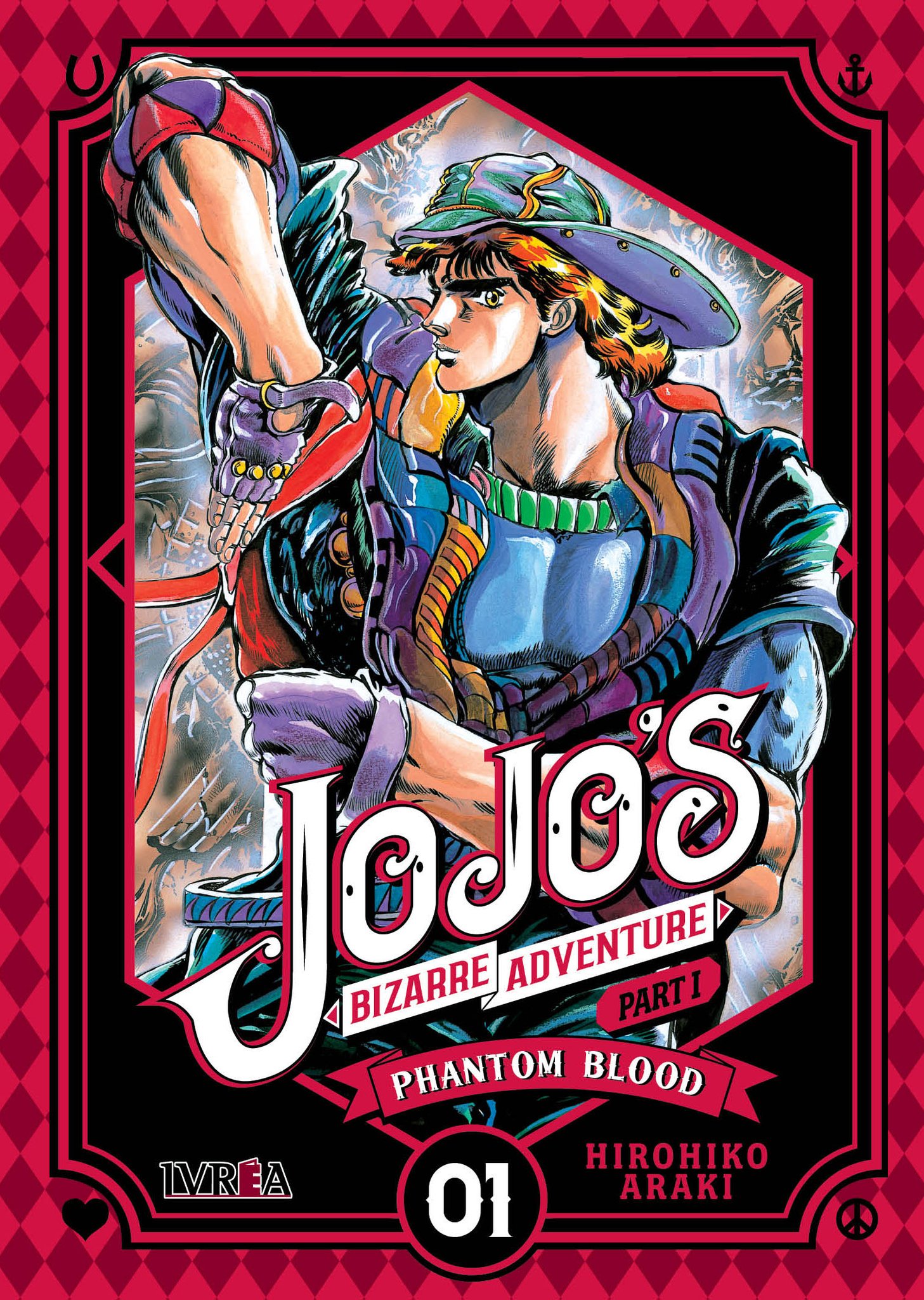 JoJo's Bizarre Adventure Parte 1: Phantom Blood Book Cover