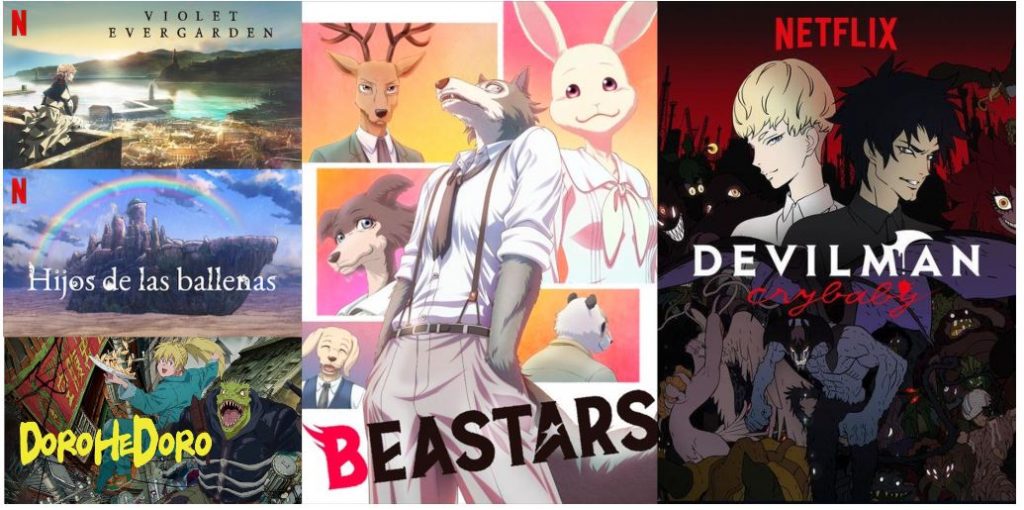  Animes de Netflix  recorrido en busca de los mejores