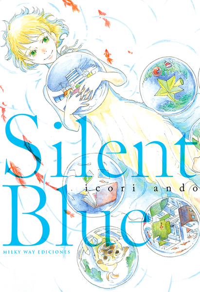 Silent Blue Book Cover